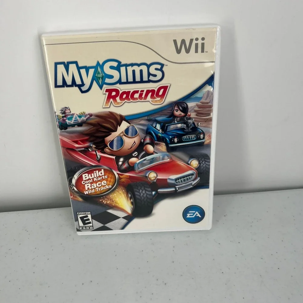 Nintendo Wii 5 Game Bundle Boom Blox Bash Party MySims Racing Speed Racer Dragon - Picture 5 of 10